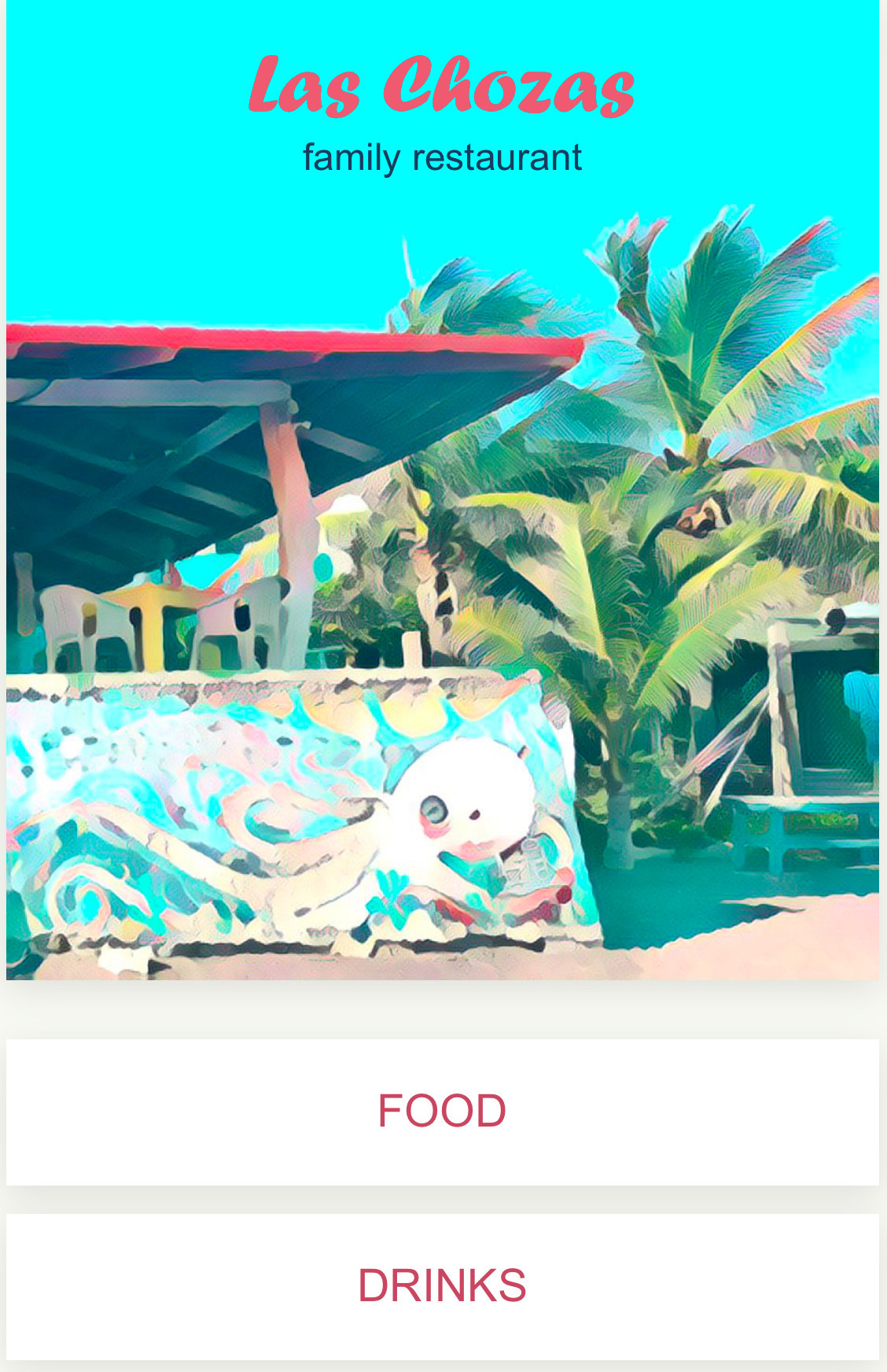 Las Chozas — homepage